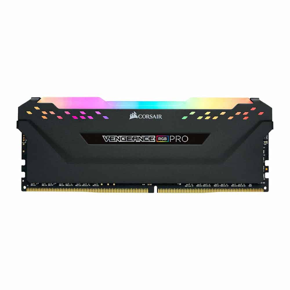 Corsair Vengeance RGB PRO Black 8GB 3600MHz AMD Ryzen Tuned DDR4 Memory Kit